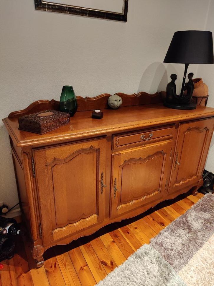 Antieke Franse Dressoir, Huis en Inrichting, Kasten | Dressoirs, Zo goed als nieuw, 150 tot 200 cm, 50 tot 75 cm, Met lade(s)