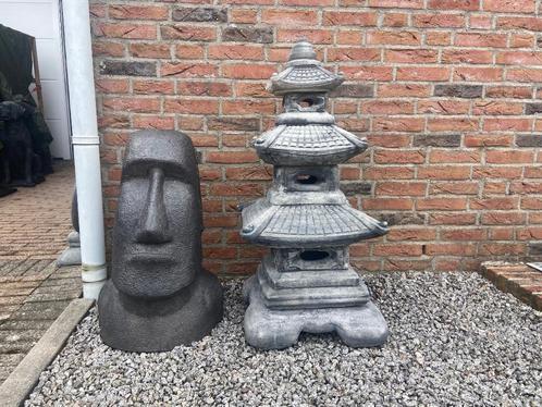 Pagode 3 toits, 96 cm de haut, Jardin & Terrasse, Statues de jardin, Neuf, Autres types, Béton, Enlèvement