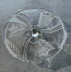 Vintage taartschotel op voet, Enlèvement, Comme neuf, Verre, Balance ou Balances