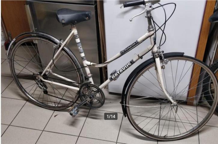 vélo randonneuse batavus 28" ville, Fietsen en Brommers, Fietsen | Dames | Sportfietsen en Toerfietsen, Gebruikt, Batavus, 10 tot 15 versnellingen