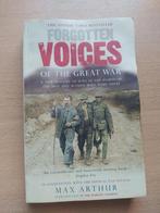 Max Arthur: Forgotten voices of the great war, Boeken, Taal | Engels, Gelezen, Ophalen of Verzenden