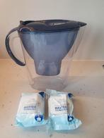 Brita waterfilterkan + 2 filterpatronen Maxtra, Ophalen, Zo goed als nieuw
