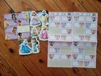Disney prinsessen etiketten en 3D stickers, Utilisé, Enlèvement ou Envoi