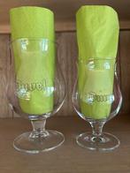 Setje Duvel glazen (Duvel in zwarte tekst), Verzamelen, Ophalen, Zo goed als nieuw