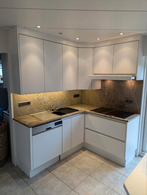mooie keuken met graniet werkblad, Huis en Inrichting, Keuken | Complete keukens, Gebruikt, Ophalen