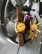 Longines en Omega dameshorloges, Ophalen of Verzenden, Gebruikt, Goud, Goud