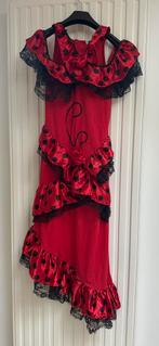 Spaanse jurk, Kinderen en Baby's, Ophalen of Verzenden, Gebruikt, 146 t/m 152