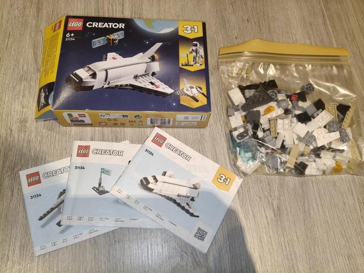 Lego creator set 3 in 1 31134, Kinderen en Baby's, Speelgoed | Duplo en Lego, Gebruikt, Lego, Complete set, Ophalen of Verzenden