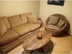 2 x 3 zit, heel omfortabel om in te zitten. 2 x 1m80, Huis en Inrichting, Zetels | Zetels, Ophalen of Verzenden, Zo goed als nieuw