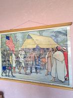 Schoolplaat - Van Offel - Stanley en Livingstone, Ophalen of Verzenden, Geschiedenis