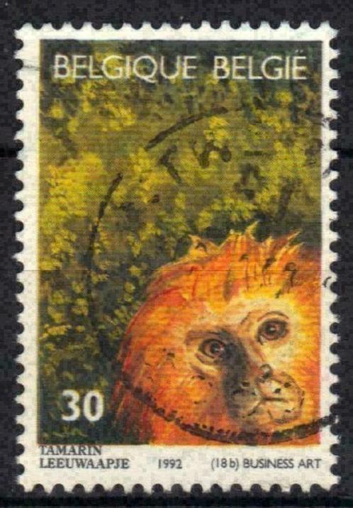 Belgie 1992 - Yvert/OBP 2487 - Zoo van Antwerpen (ST), Timbres & Monnaies, Timbres | Europe | Belgique, Affranchi, Envoi