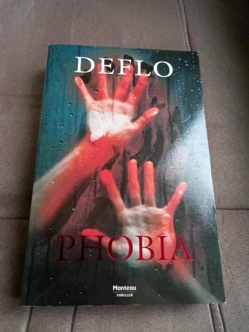 Luc Deflo - Phobia, Livres, Thrillers, Utilisé, Belgique, Enlèvement ou Envoi