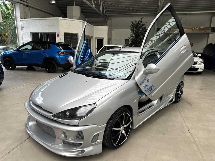 2001 Peugeot 206 Tuning, Auto's, Peugeot, Bedrijf, Overige brandstoffen, Euro 3, Stadsauto, Handgeschakeld, Gebruikt