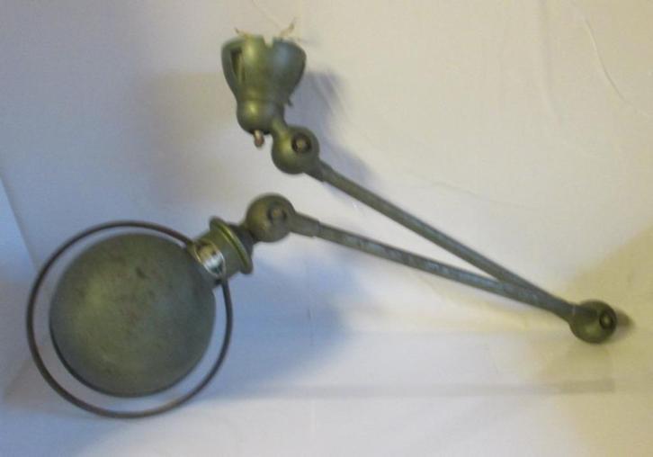 originele industriele atelier lamp Jielde 2 armen 4, Antiek en Kunst, Antiek | Verlichting, Verzenden