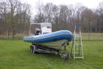 Rib + trailer, Watersport en Boten, Rubberboten, Ophalen, Gebruikt, 120 tot 200 pk, Zodiac