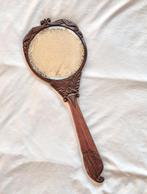 Grand miroir main Art Nouveau étain 42 cm, Enlèvement, Rond, Moins de 50 cm, Moins de 100 cm