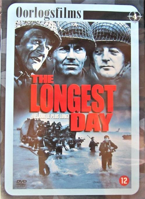 DVD OORLOG- THE LONGEST DAY (JOHN WAYNE EN VELE ANDEREN), CD & DVD, DVD | Action, Comme neuf, Guerre, Tous les âges, Enlèvement ou Envoi