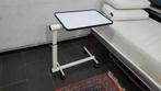 witte opklapbare bedtafel, verstelbaar aan de bovenkant, Ophalen of Verzenden, Zo goed als nieuw