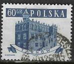 Polen 1958 - Yvert 925 - Hoodsteden in Polen (ST), Postzegels en Munten, Postzegels | Europa | Overig, Polen, Verzenden, Gestempeld
