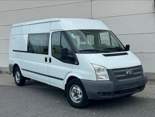 Ford Transit Dubbelcabine 5pl 2013 rijd perfect, Auto's, Ford, Bedrijf, Te koop, Transit, Diesel, Euro 5, Overige carrosserie
