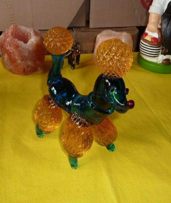 Caniche Royal en verre de Murano, Antiek en Kunst, Antiek | Glaswerk en Kristal, Ophalen