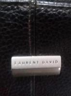 sac à main en cuir 🎀 Laurent David -> 3€, Enlèvement, Utilisé, Noir, Cuir