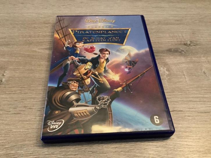 Walt Disney piratenplaneet: De schat van kapitein Flint DVD, Cd's en Dvd's, Dvd's | Tekenfilms en Animatie, Zo goed als nieuw
