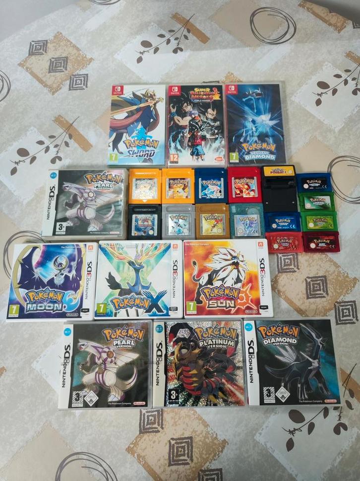 Jeux Pokémon : Switch, DS, 3DS, Color Advance, Consoles de jeu & Jeux vidéo, Jeux | Nintendo Game Boy, Enlèvement ou Envoi