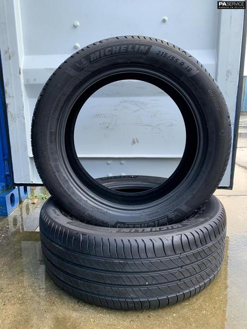 2x Michelin 215 55 18 zomerbanden met 6.4 mm, Auto-onderdelen, Banden en Velgen, Velg(en), Gebruikt, Ophalen of Verzenden