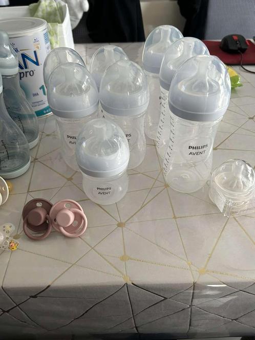 baby flessen en flessenwarmer + speen, Kinderen en Baby's, Babyvoeding en Toebehoren, Zo goed als nieuw, Ophalen of Verzenden