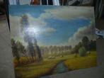 SCHILDERIJ OP PANEEL, Antiek en Kunst, Kunst | Schilderijen | Klassiek, Ophalen