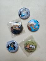 5 badges Tintin, Verzamelen, Ophalen of Verzenden, Kuifje
