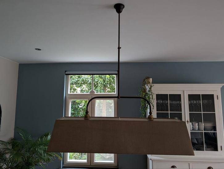 tafellamp landelijke stijl, Huis en Inrichting, Lampen | Plafondlampen, Zo goed als nieuw, Ophalen