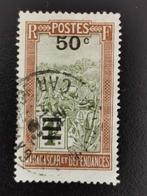 Madagascar 1932 - chaise à porteurs (philanzane) - SURCHARGE, Enlèvement ou Envoi, Autres pays, Affranchi