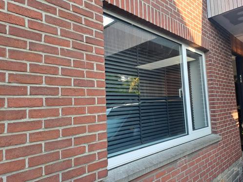 Aluminium ramen dubbel glas, Doe-het-zelf en Bouw, Raamkozijnen en Schuifdeuren, Gebruikt, Raamkozijn, Aluminium, 75 tot 150 cm