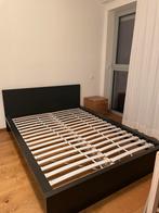 Cadre de lit IKEA MALM 140x200 + Sommier, Maison & Meubles, Chambre à coucher | Lits, Utilisé, 140 cm, 200 cm