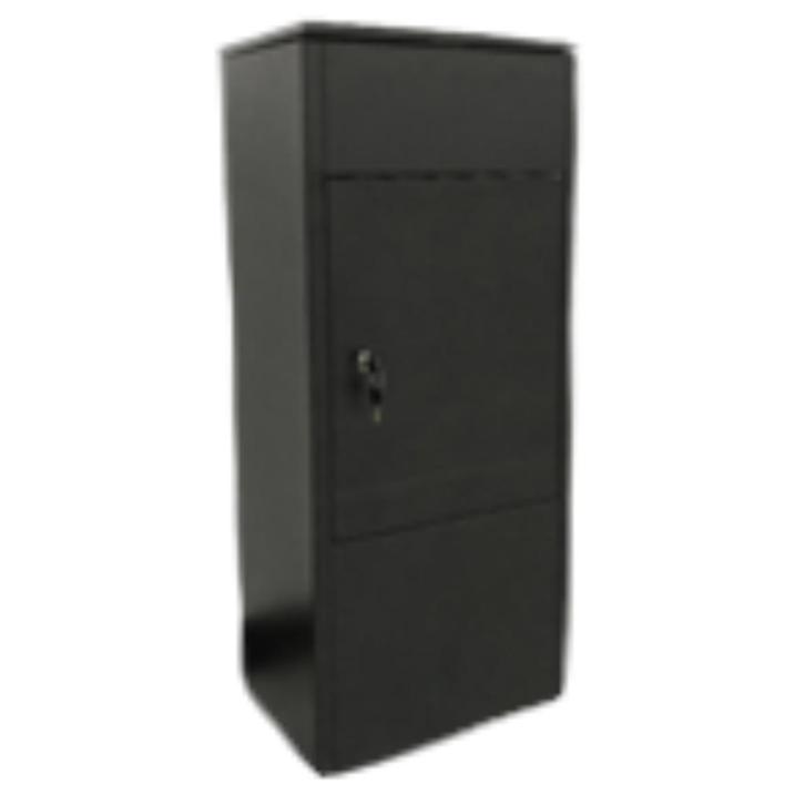 Metalen Brievenbus 90x30x40 cm | Gecoat | Inworp Boven, Tuin en Terras, Brievenbussen, Nieuw, Staande brievenbus, Overige materialen