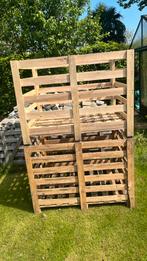 Pallet bakken, Tuin en Terras, Palen, Balken en Planken, Ophalen, Nieuw