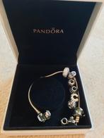 Pandora armband met bedels, Handtassen en Accessoires, 4 bedels of meer, Ophalen of Verzenden, Zo goed als nieuw, Pandora