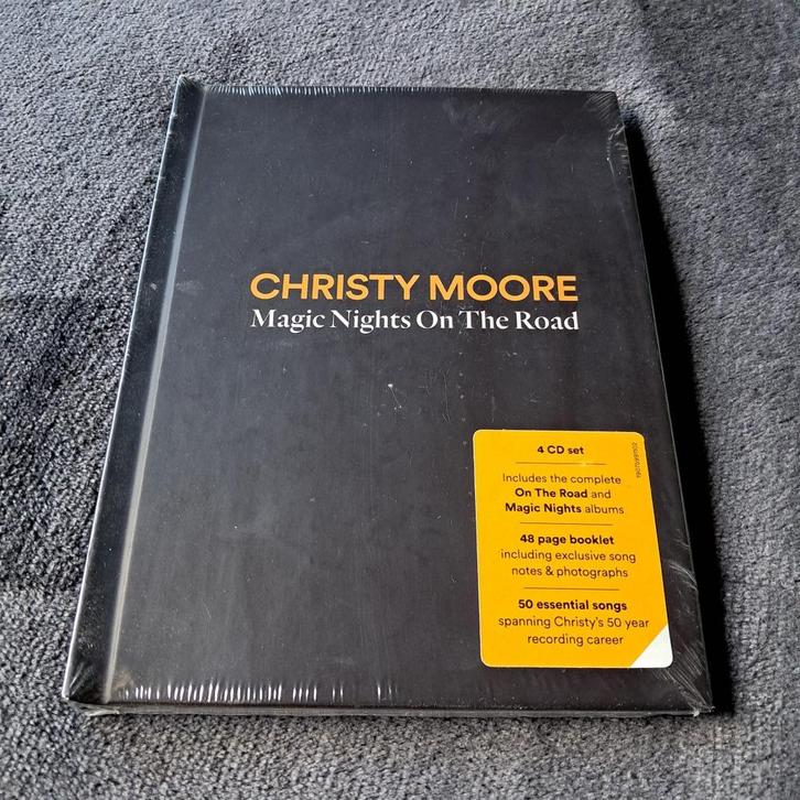 4xCD Christy Moore - Magic Nights On The Road (sealed), Cd's en Dvd's, Cd's | Overige Cd's, Nieuw in verpakking, Ophalen of Verzenden