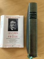 La Pléiade - Edgar Allan Poe - Oeuvres en prose, Boeken, Europa overig, Edgar Allan Poe, Ophalen of Verzenden, Zo goed als nieuw