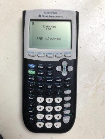 Grafisch Rekenmachine Texas Instruments - TI 84 plus beschikbaar voor biedingen