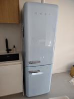 Réfrigérateur bleu pastel Smeg, Comme neuf, Enlèvement, Avec compartiment congélateur
