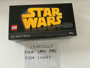 Lego Star Wars 75407 Star Wars Logo beschikbaar voor biedingen