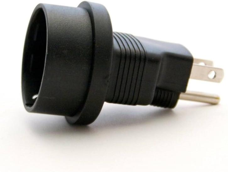 Geaarde Reisadapter ~ EU naar VS/Canada/Mexico, Audio, Tv en Foto, Opladers, Ophalen of Verzenden