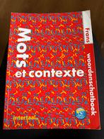 A.M. Le Plouhinec - Mots et contexte, Boeken, Frans, Ophalen of Verzenden, Zo goed als nieuw, A.M. Le Plouhinec; W. Fischer