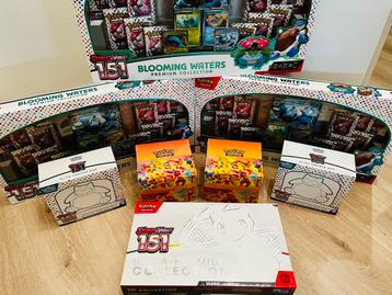 151 Pokémon Sealed Collectie - losse verkoop! beschikbaar voor biedingen