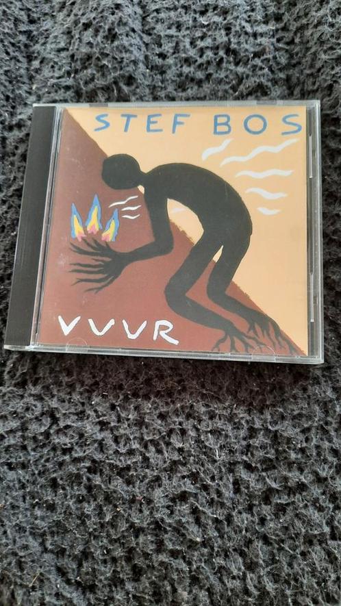 STEF BOS Vuur (cd, 1994), Cd's en Dvd's, Cd's | Nederlandstalig, Zo goed als nieuw, Pop, Ophalen of Verzenden
