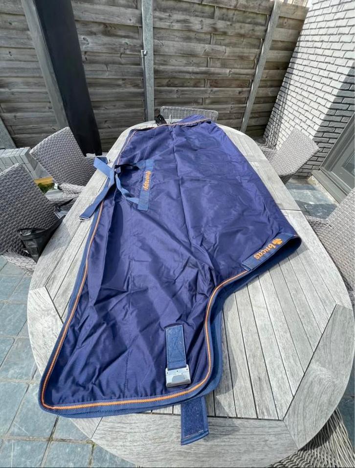 Bucas therapy turnout 150 gr - maat 140/190, Dieren en Toebehoren, Paarden en Pony's | Dekens en Dekjes, Zo goed als nieuw, Deken