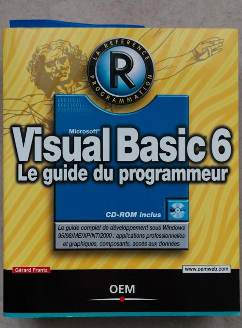 Visual Basic 6 - De programmeerhandleiding, Boeken, Informatica en Computer, Zo goed als nieuw, Ophalen of Verzenden